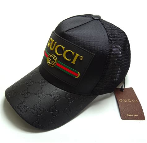 gorra gucci original negra